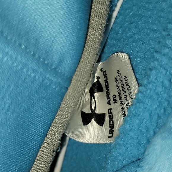 Women's blue under armour medium hoodie - Picture 5 of 5